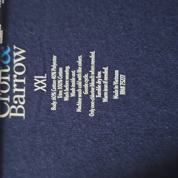 CROFT AND BARROW WOMEN'S PLUS SIZE BLUE SLEEVELESS SUMMER TOP SIZE XXL - Picture 4 of 14